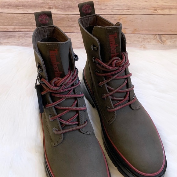 Timberland Malynn EK+ Olive Waterproof Boots - Picture 8 of 9